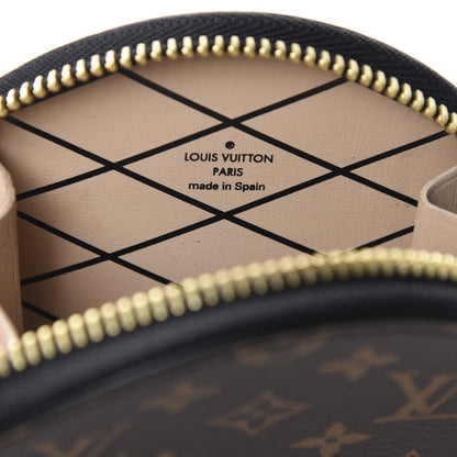 Louis Vuitton Calfskin Monogram Micro Boite Chapeau Black 8 of 9