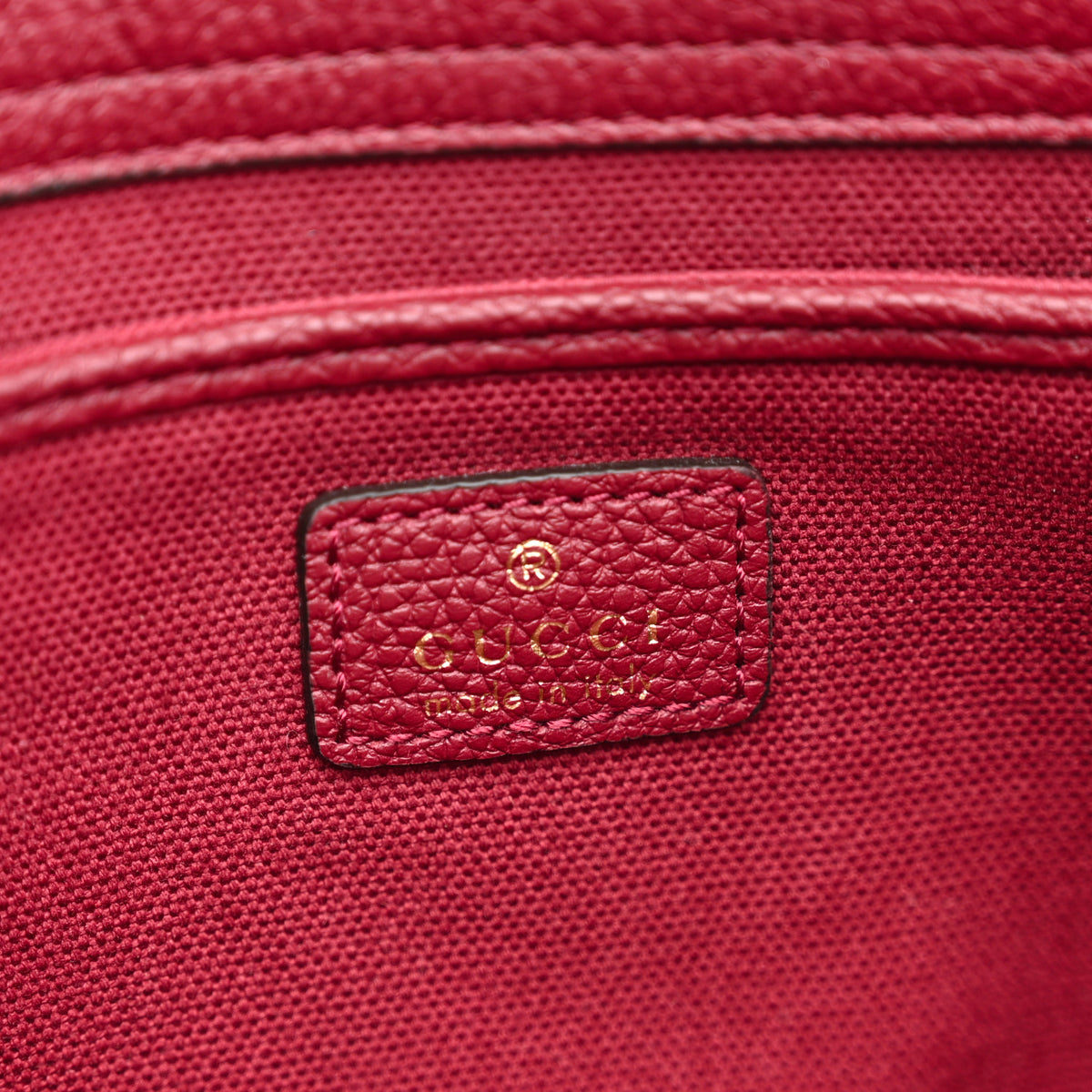 Pebbled Calfskin Small Jackie Tote Ancora Red