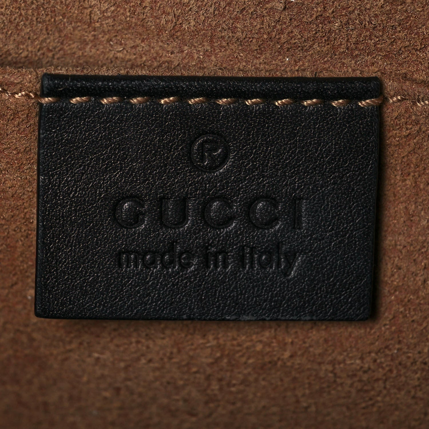 Gucci GG Supreme Monogram Web Medium Padlock Messenger Shoulder Bag Black 6 of 19