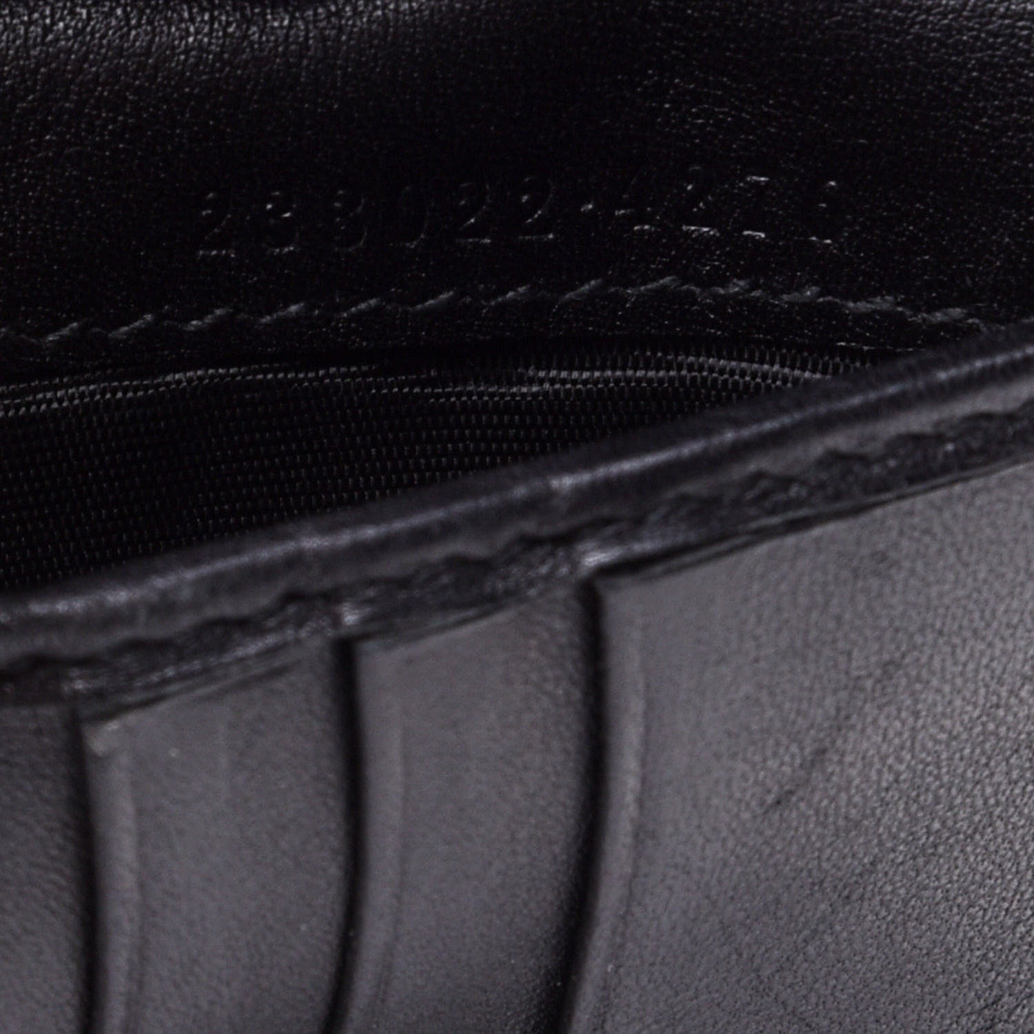 Gucci Guccissima Twins French Wallet Black 8 of 16