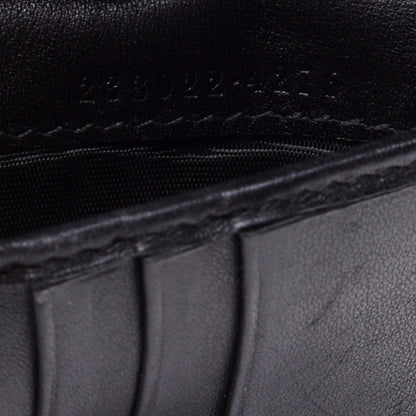 Gucci Guccissima Twins French Wallet Black 8 of 16