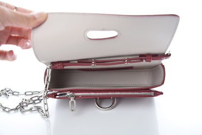 Burberry Hayes Goatskin D-Ring Mini Bag Crimson 5 of 11