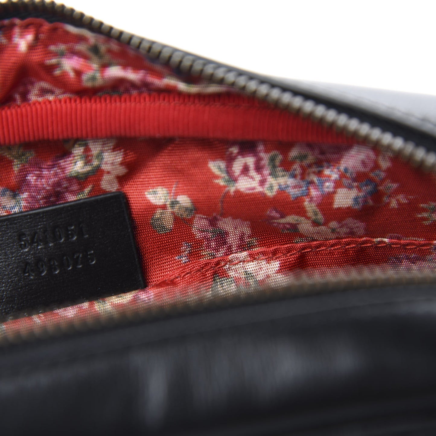 Calfskin Web Trapuntata Small GG Shoulder Bag Black