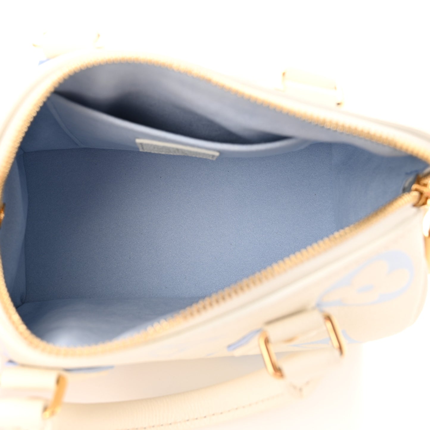 Empreinte Monogram Giant Speedy Bandouliere 20 Latte Candy Blue