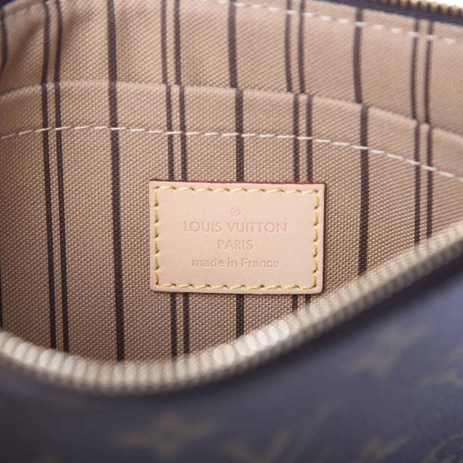 Louis Vuitton Monogram Neverfull MM GM Pochette 6 of 7