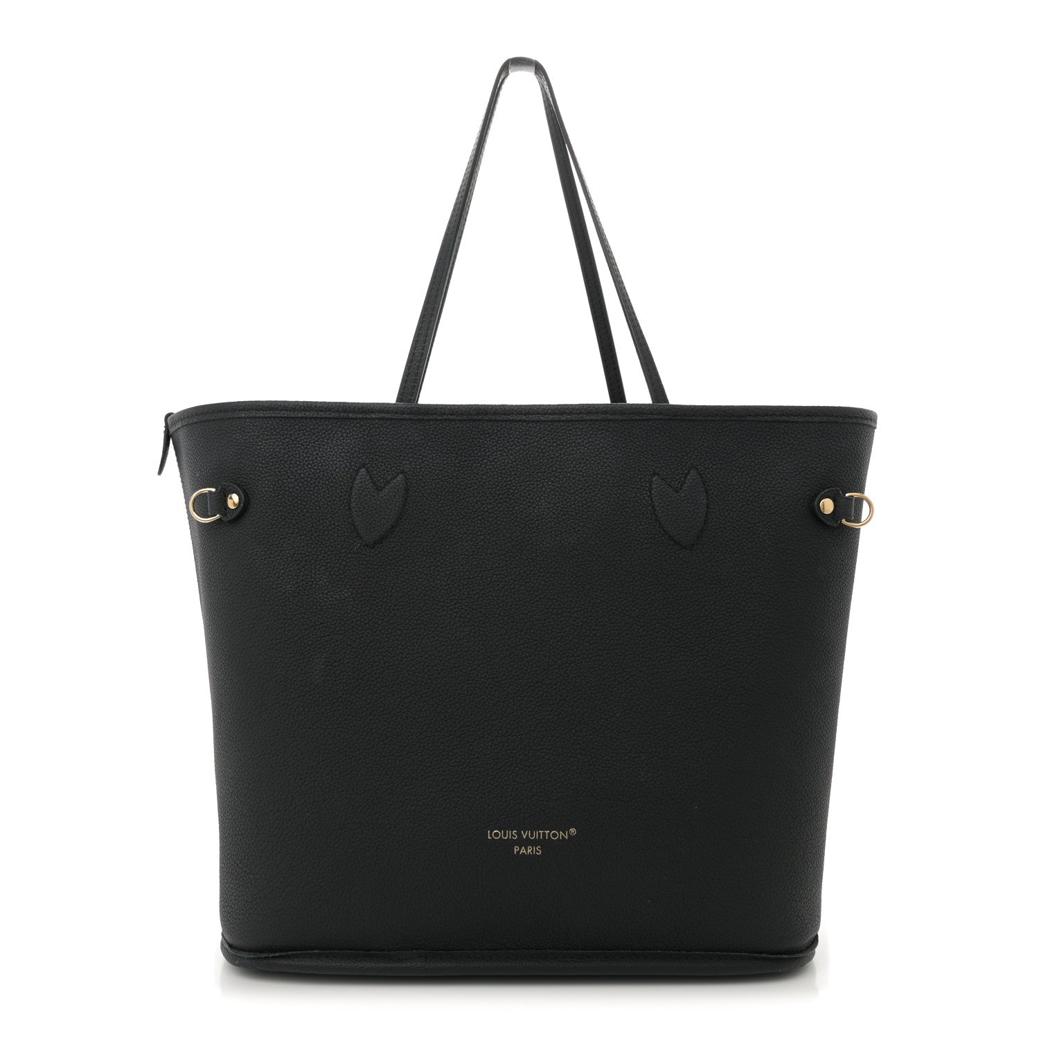 Louis Vuitton Monogram Calfskin Neo Neverfull Inside Out MM Black 2 of 18