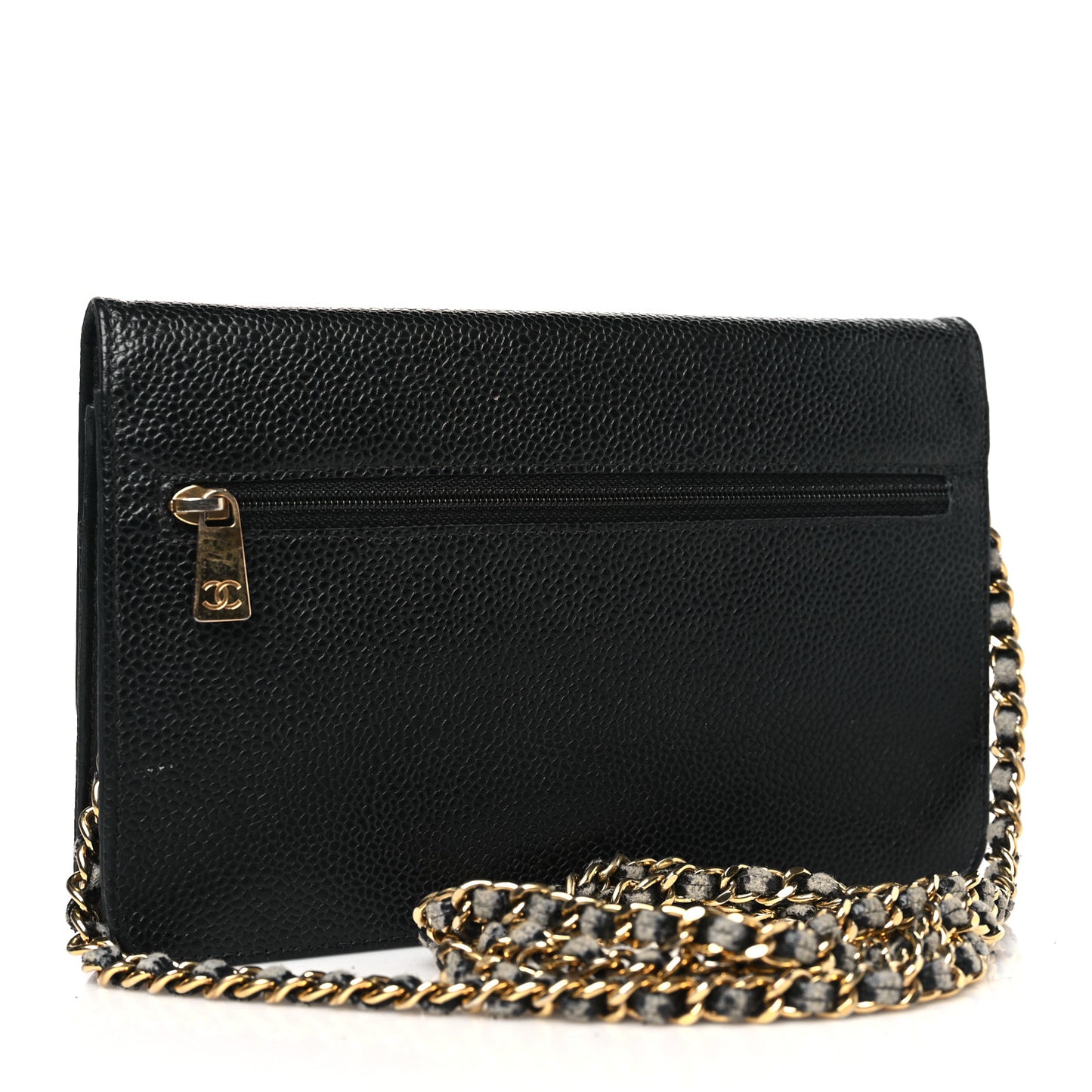 Caviar Timeless CC Wallet on Chain WOC Black