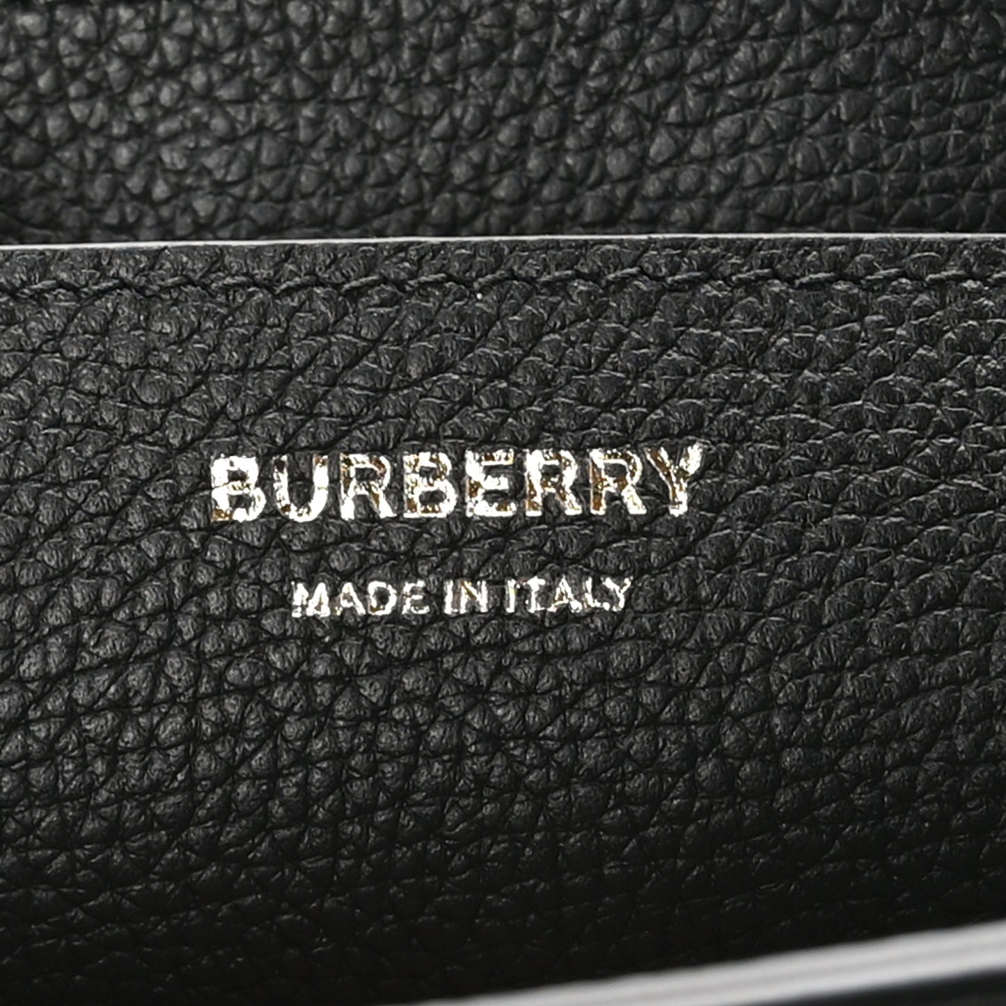 Grainy Calfskin Vintage Check Note Crossbody Bag Black