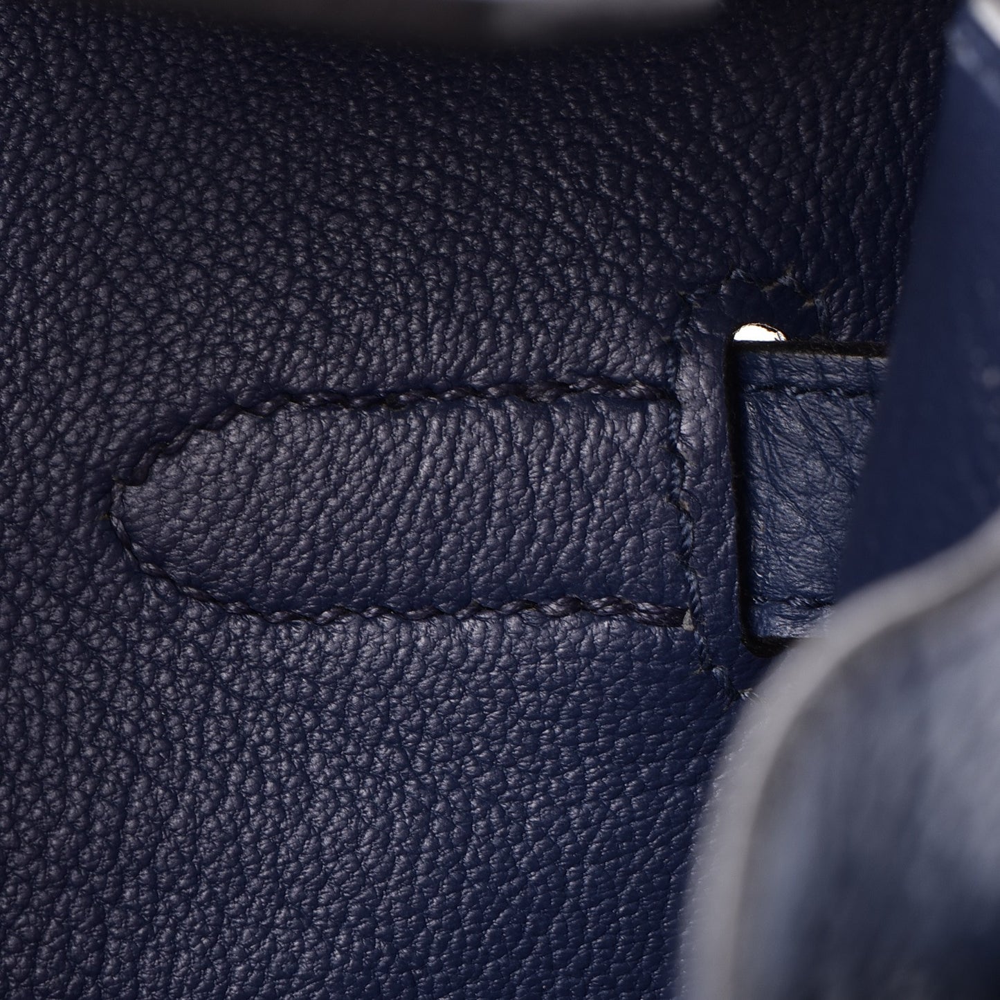 Taurillon Clemence Birkin 35 Bleu Brighton