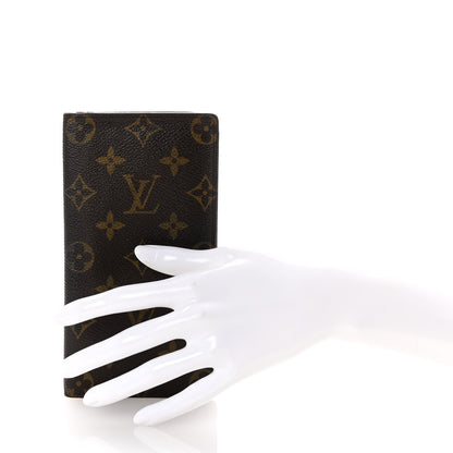 Louis Vuitton Monogram Porte Valeurs Checkbook Wallet 2 of 6
