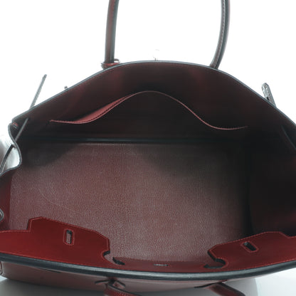 Hermes Box Calfskin Birkin 35 Rouge H 10 of 10