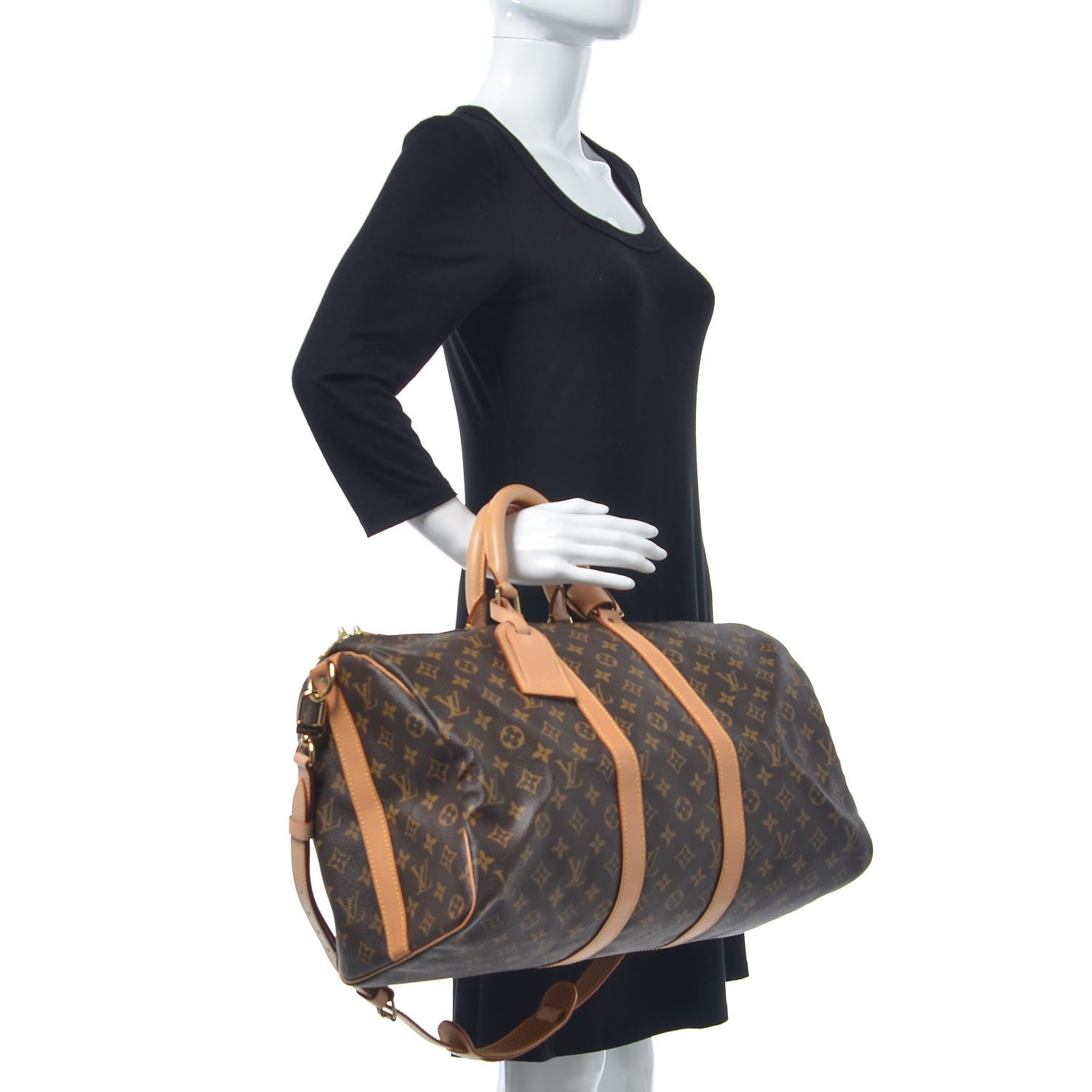 Louis Vuitton Monogram Keepall Bandouliere 45 3 of 8