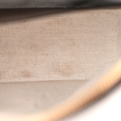 Gucci Monogram Jumbo GG Textured Dollar Calfskin Web Small Ophidia Dome Shoulder Bag Camel Ebony New Acero 11 of 12