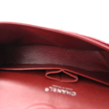 Chanel Caviar Quilted Medium Double Flap Dark Red 5 of 11
