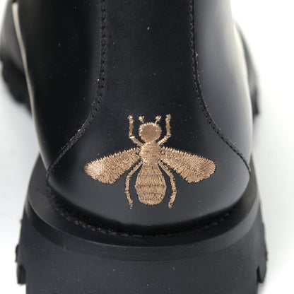 Gucci Cordovan Lux Mens Harald Horsebit Ankle Boots 12 Black 4 of 9