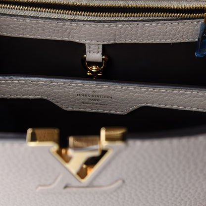 Louis Vuitton Taurillon Capucines BB Galet 8 of 9