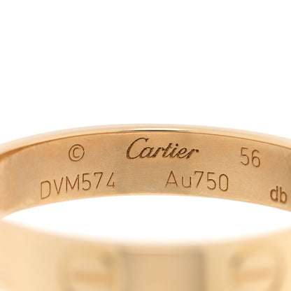 Cartier 18K Yellow Gold 3.5mm LOVE Wedding Band Ring 56 7.75 4 of 4
