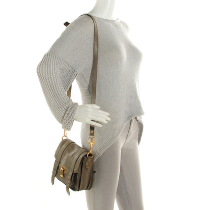 Proenza Schouler Lambskin PS1 Pouch Smoke 2 of 11
