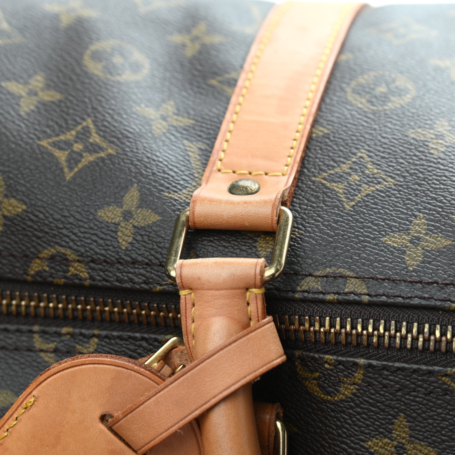 Louis Vuitton Monogram Keepall Bandouliere 55 13 of 17
