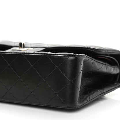 Chanel Lambskin Quilted Small Double Flap Black 10 of 13