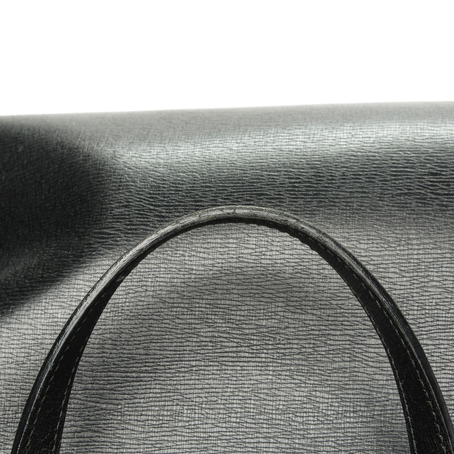 Gucci Textured Calfskin Large Bright Bit Tote Black 8 of 11