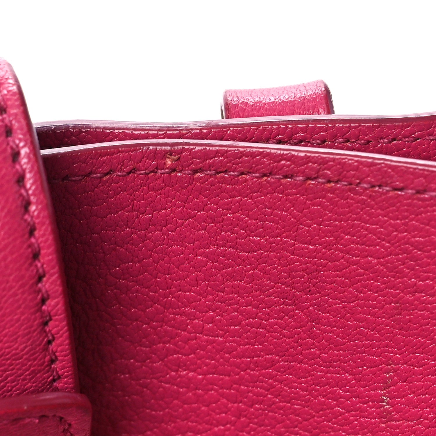 Miu Miu Goatskin Madras Bicolore Shopping Tote Rosa Peonia 10 of 11