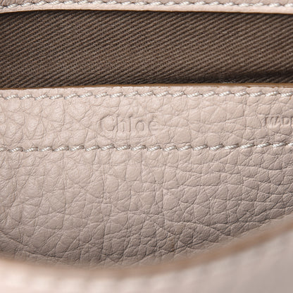 Chloe Calfskin Mini Marcie Round Crossbody Bag Abstract White 5 of 8