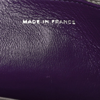 Chanel Patent Quilted Brilliant Wallet On Chain WOC Violet 8 of 11