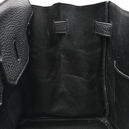 Hermes Taurillon Clemence Birkin 35 Black 14 of 25