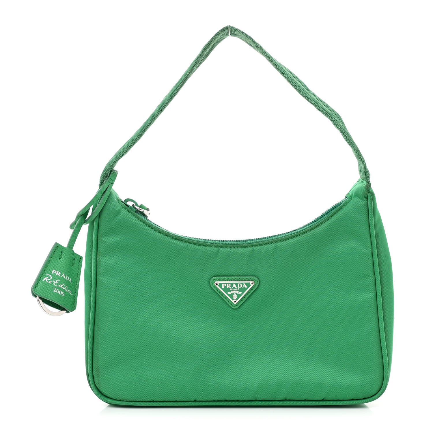 Prada Tessuto Nylon Mini Re-Edition 2000 Bag Menta 1 of 13