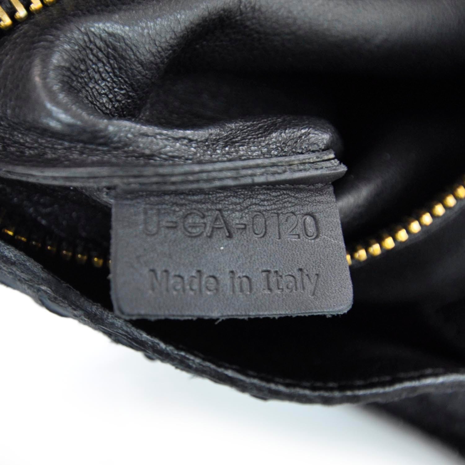 Celine Ombre Python Mini Luggage Black 9 of 9