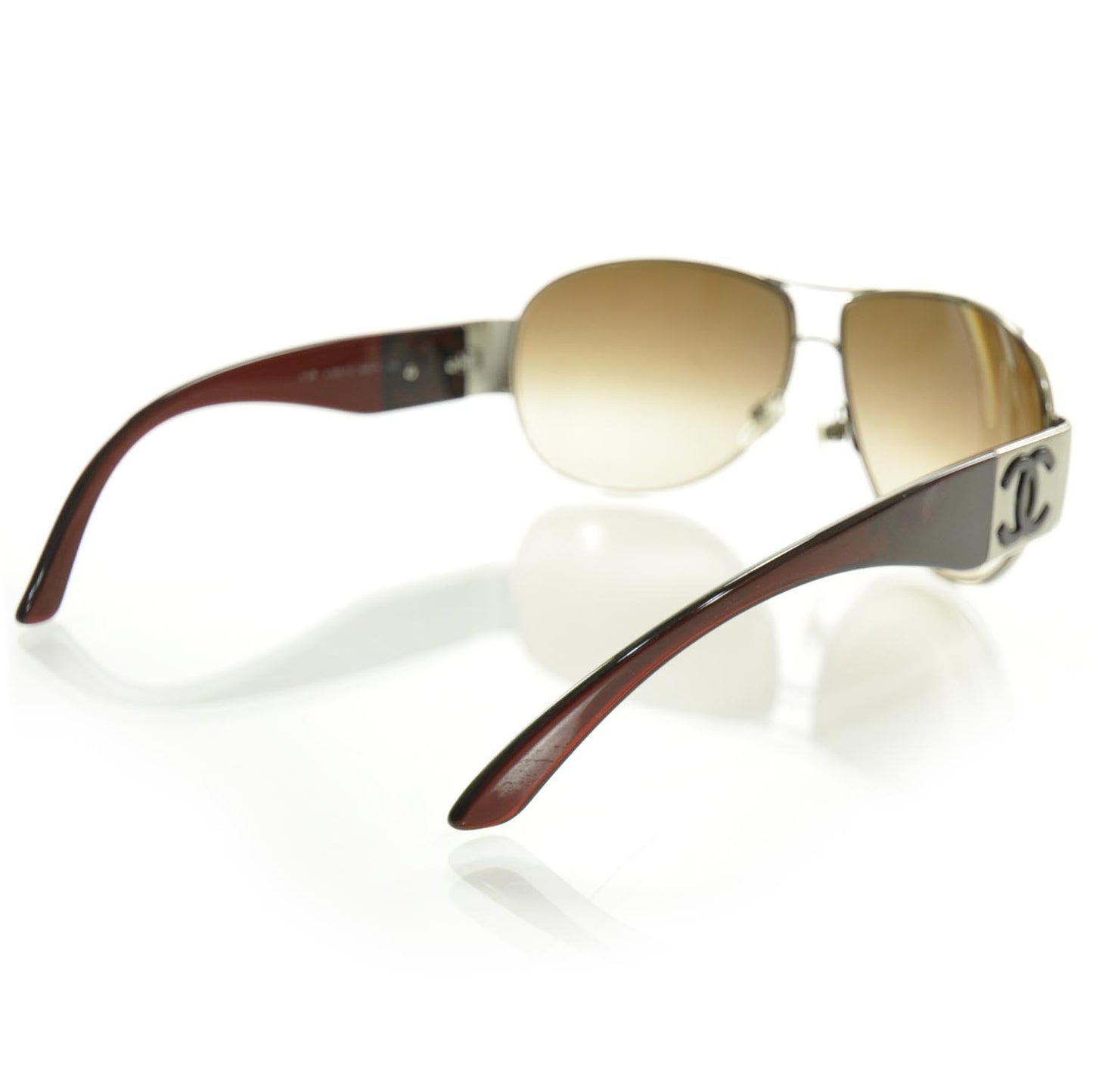 Aviator Sunglasses 4128 Brown