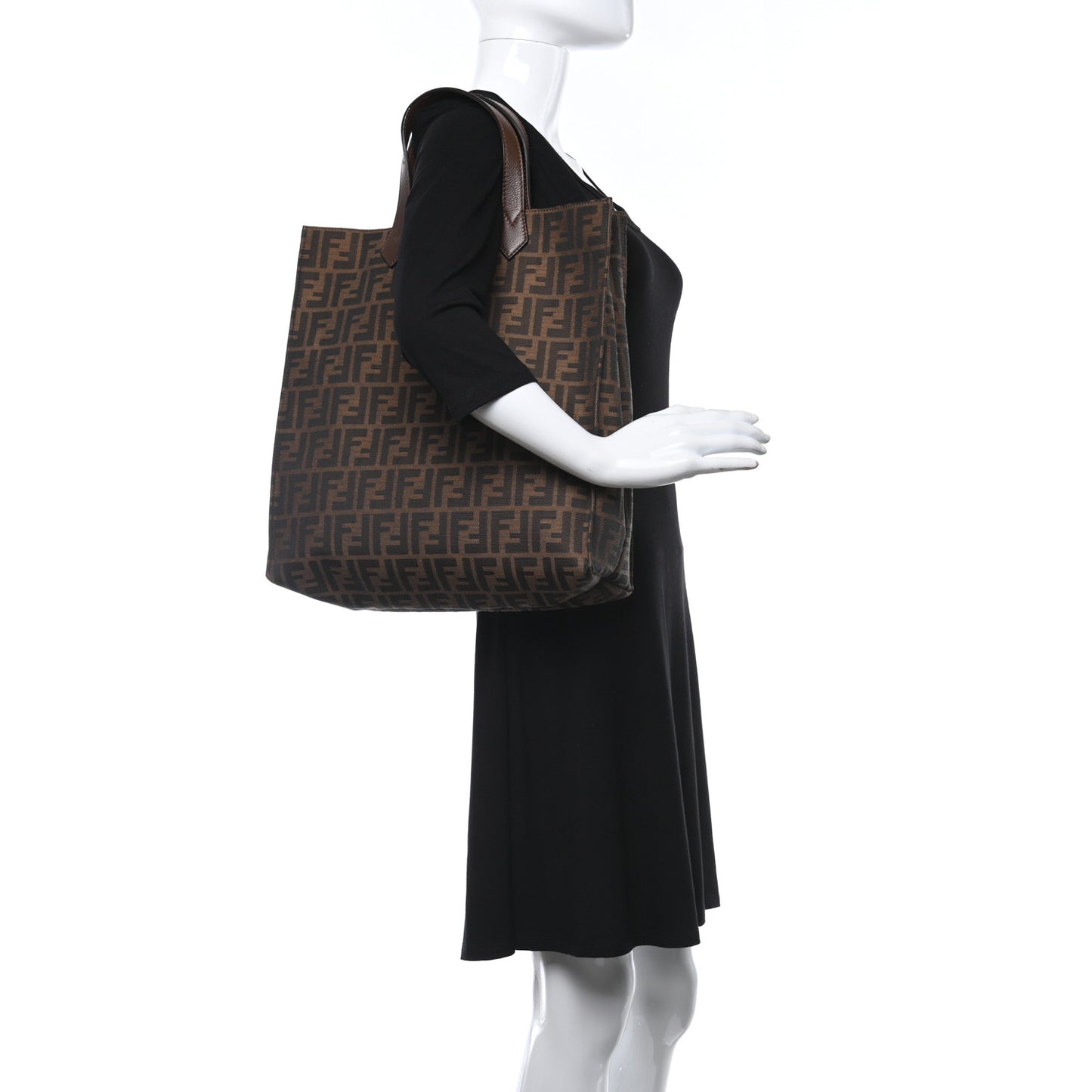 Zucca Vitello Artic Special Shopping Tote Tobacco Castagna