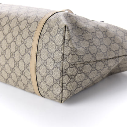 Gucci GG Supreme Monogram Medium Nice Tote Beige 7 of 13