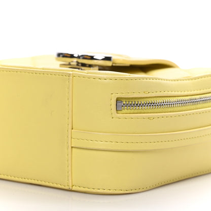Chanel Lambskin Quilted Mini CC Box Camera Bag Yellow 9 of 10