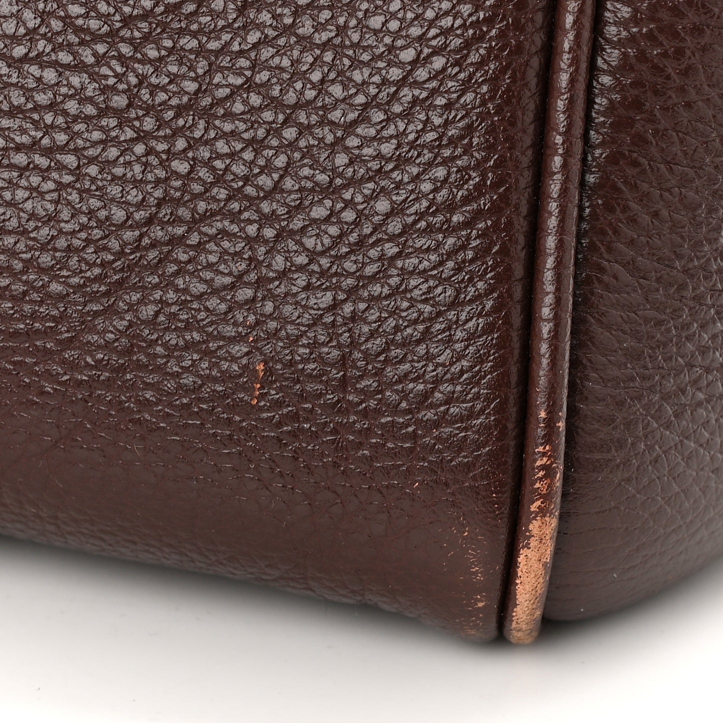 Classic Grain Small Bayswater Satchel Oxblood