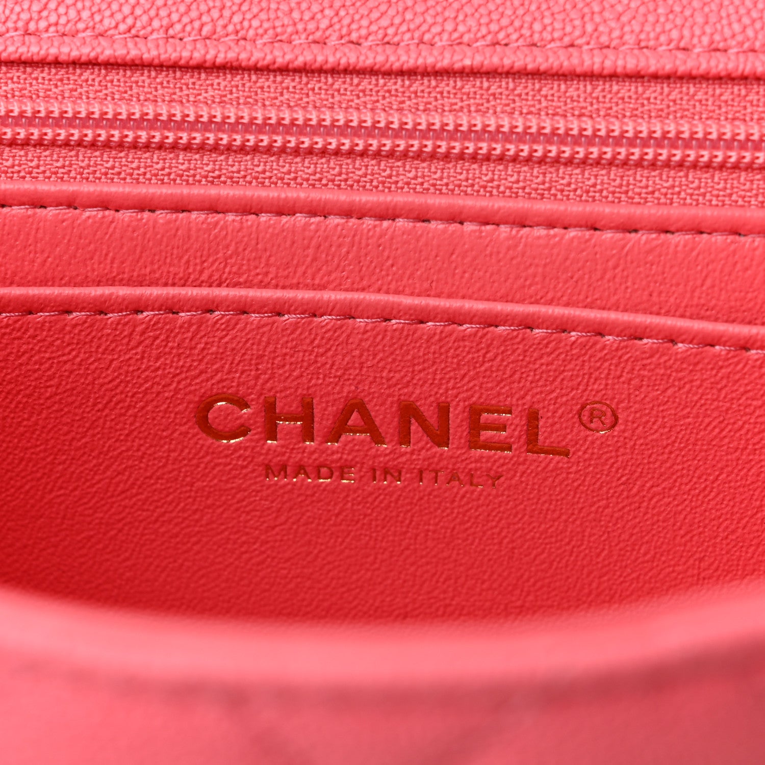 Chanel Caviar Quilted Mini Top Handle Rectangular Flap Pink 6 of 11