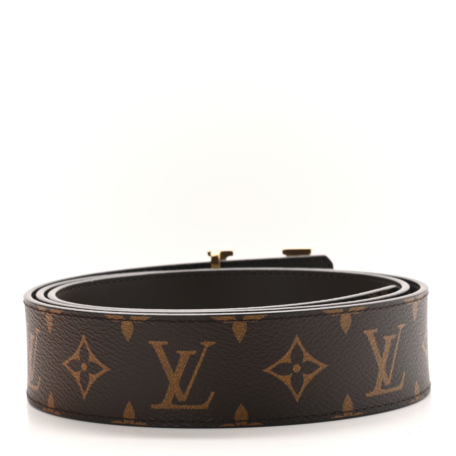 Louis Vuitton Monogram 40mm LV Initiales Belt 110 44 2 of 5