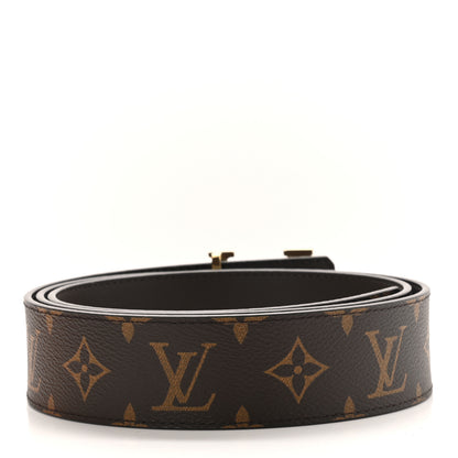 Louis Vuitton Monogram 40mm LV Initiales Belt 110 44 2 of 5