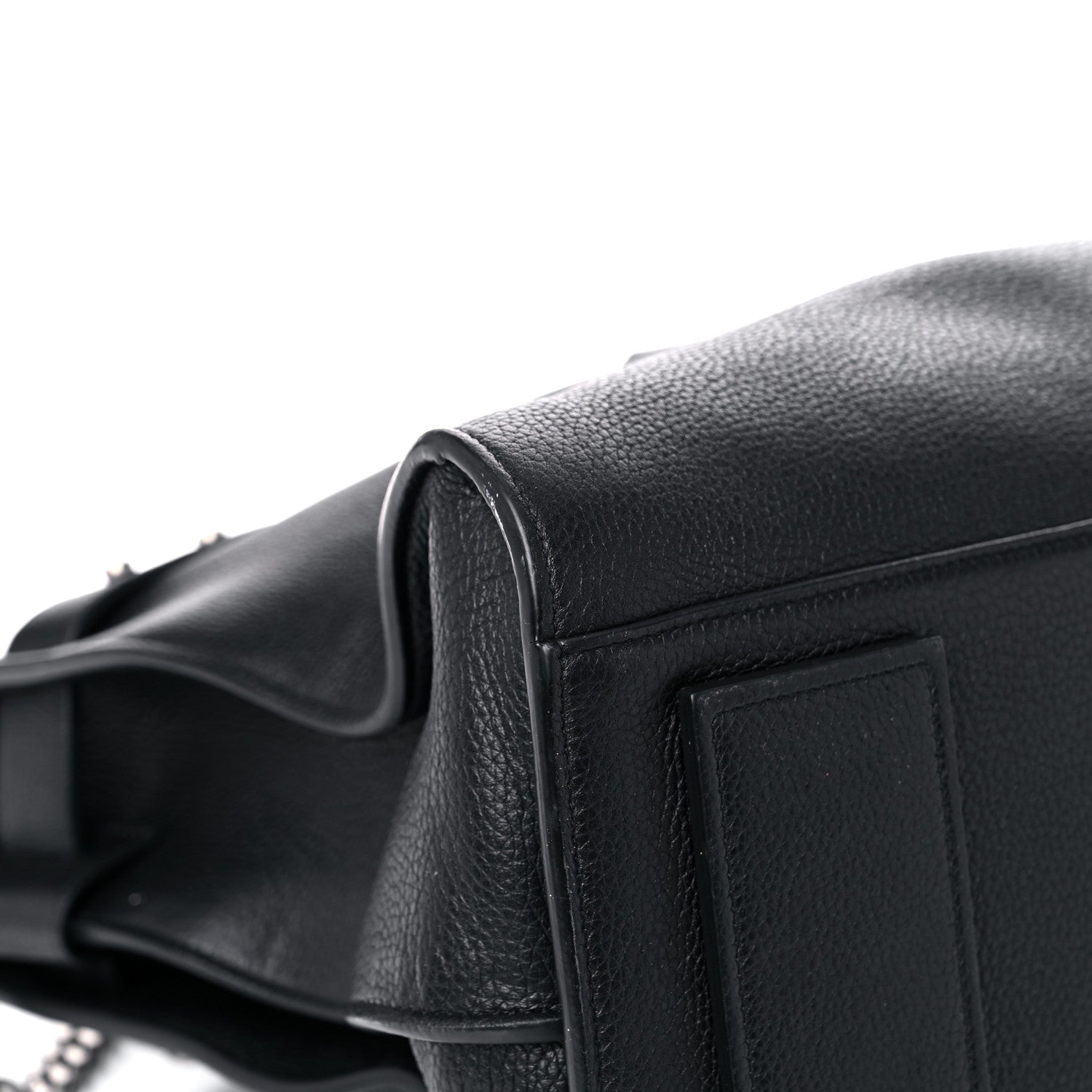 Saint Laurent Grained Calfskin Medium Souple Sac De Jour Duffle Black 8 of 19