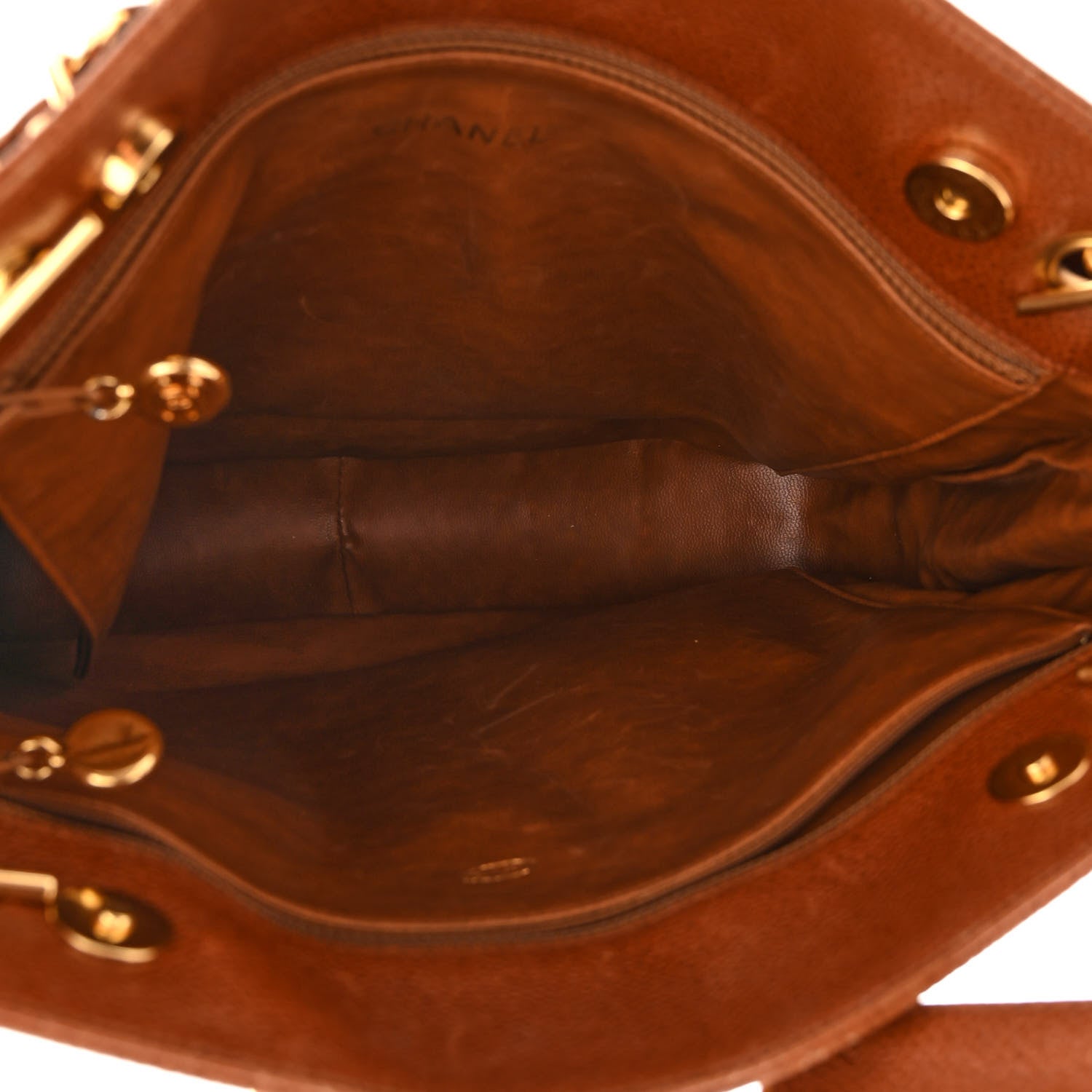 Chanel Caviar Flap Shoulder Bag Brown 5 of 15