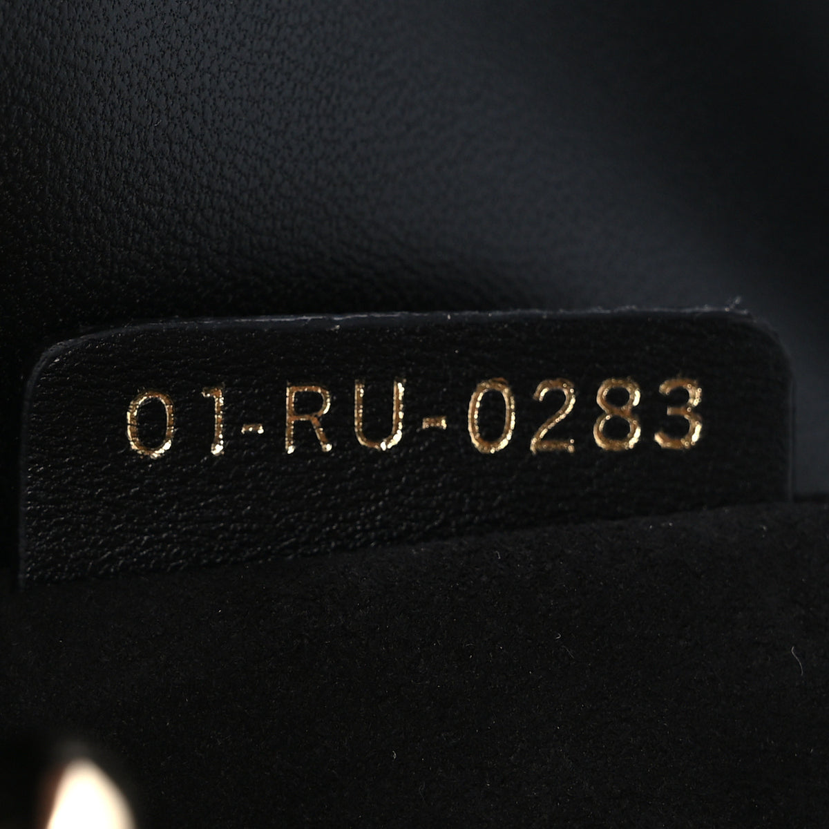 Lambskin Cannage Butterfly Studs Small Lady Dior Black