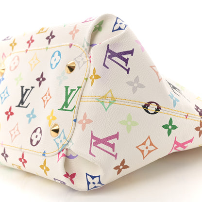 Louis Vuitton Monogram Multicolor Annie MM White 10 of 12