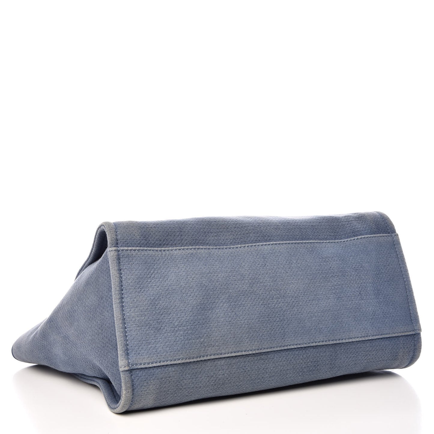 Canvas Large Deauville Tote Denim Blue