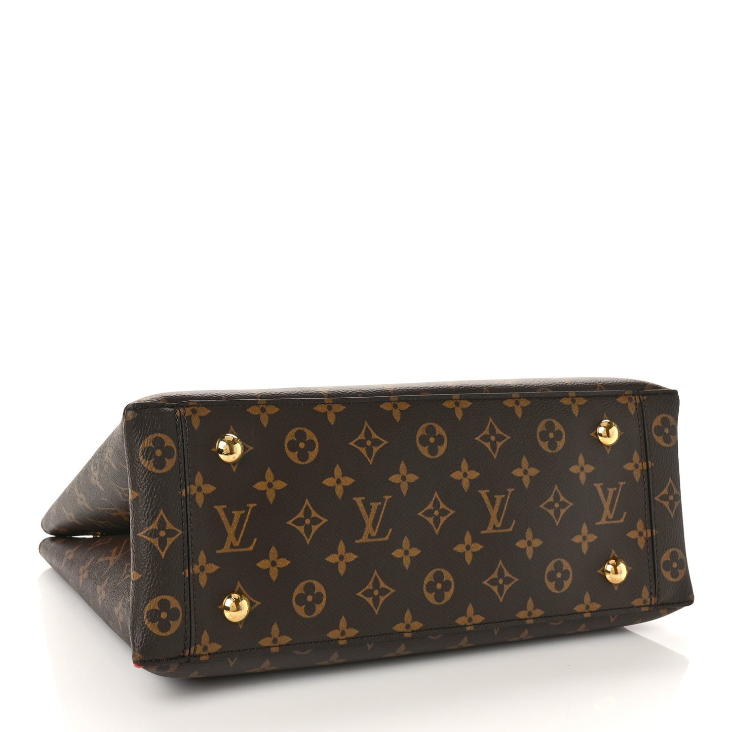 Monogram Flower Tote Coquelicot