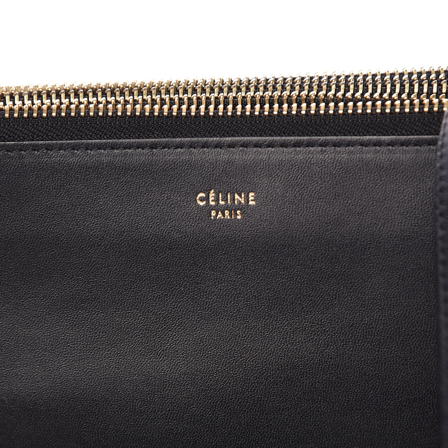 Lambskin Large Trio Crossbody Bag Black