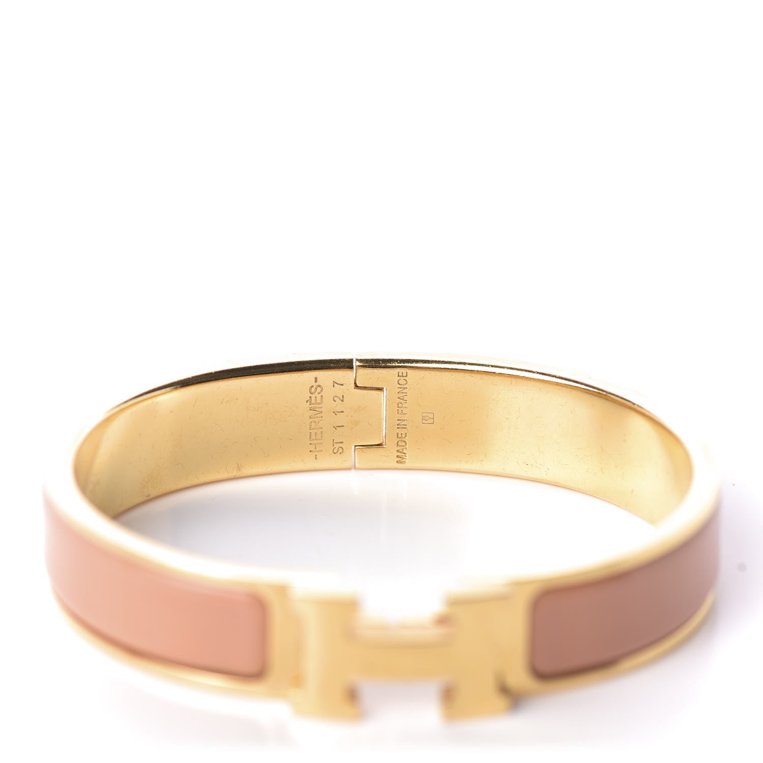 Hermes Enamel Narrow Clic Clac H Bracelet PM Makeup 4 of 4