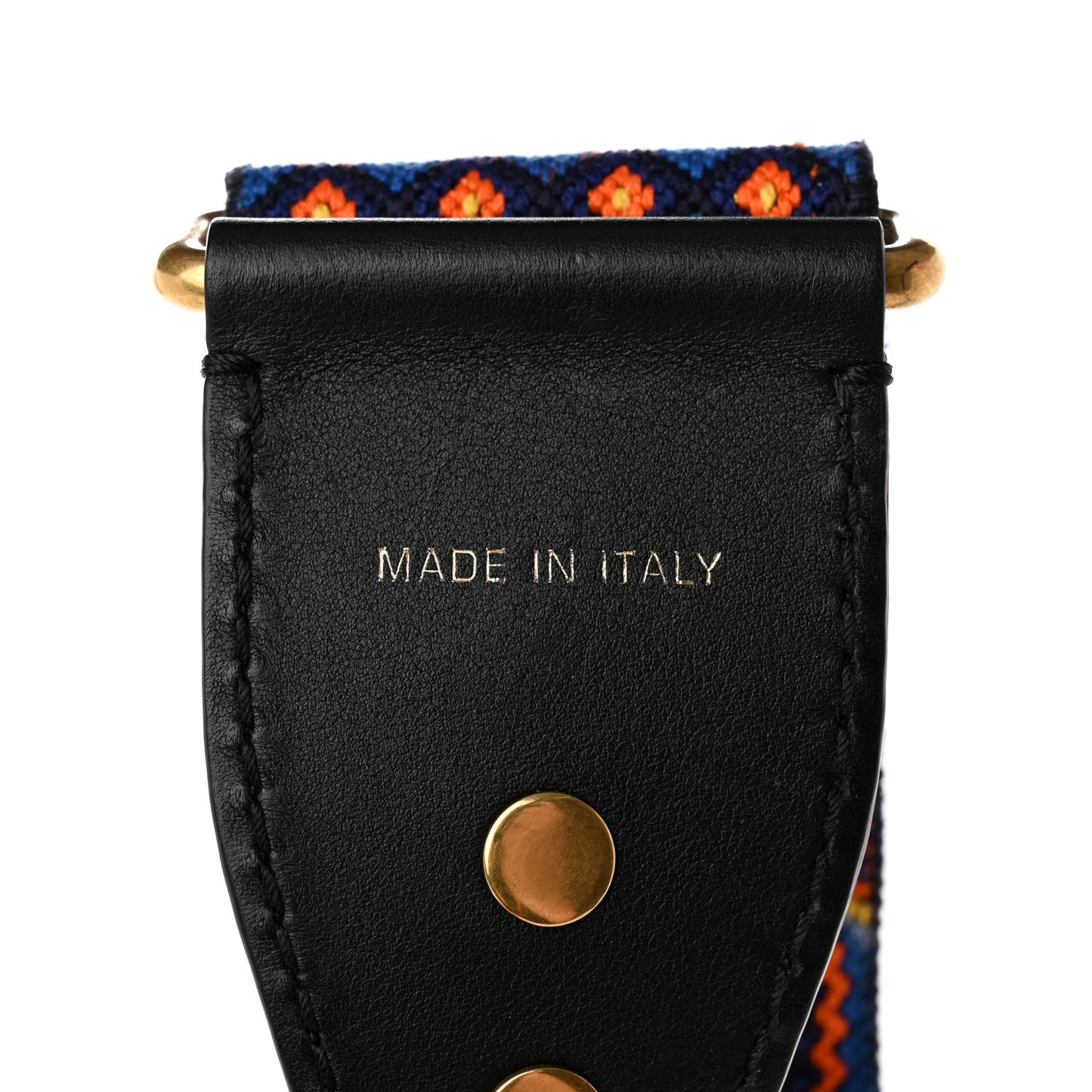 Canvas Embroidered Studded Mexico Shoulder Strap Multicolor