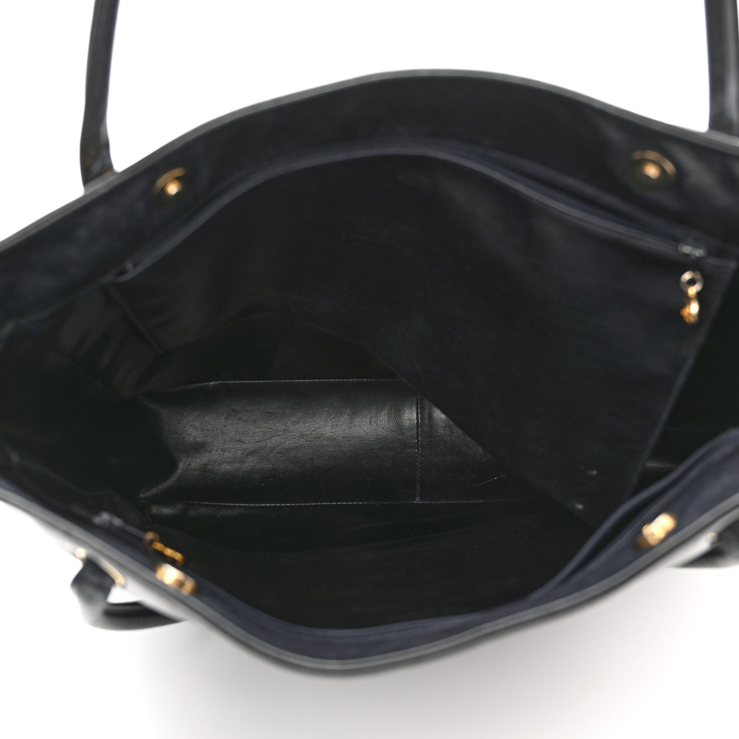 Lambskin CC Tote Navy