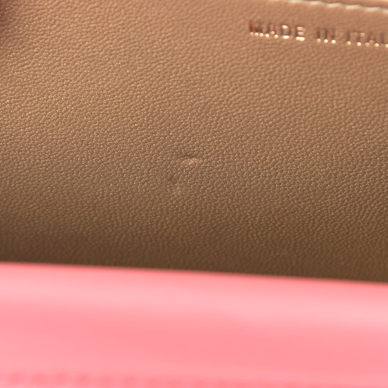 Chanel Lambskin Quilted CC Pearl Crush Wallet on Chain WOC Pink 11 of 11